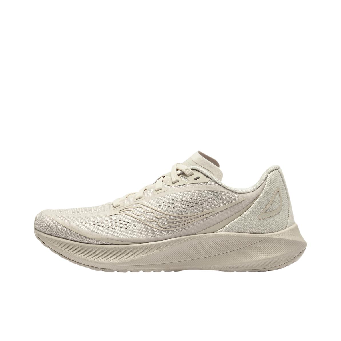 推荐商品：Saucony/索康尼  Mirage Flow  缓震透气 防滑耐磨 轻便 舒适百搭 训练  跑鞋 女款/卡基