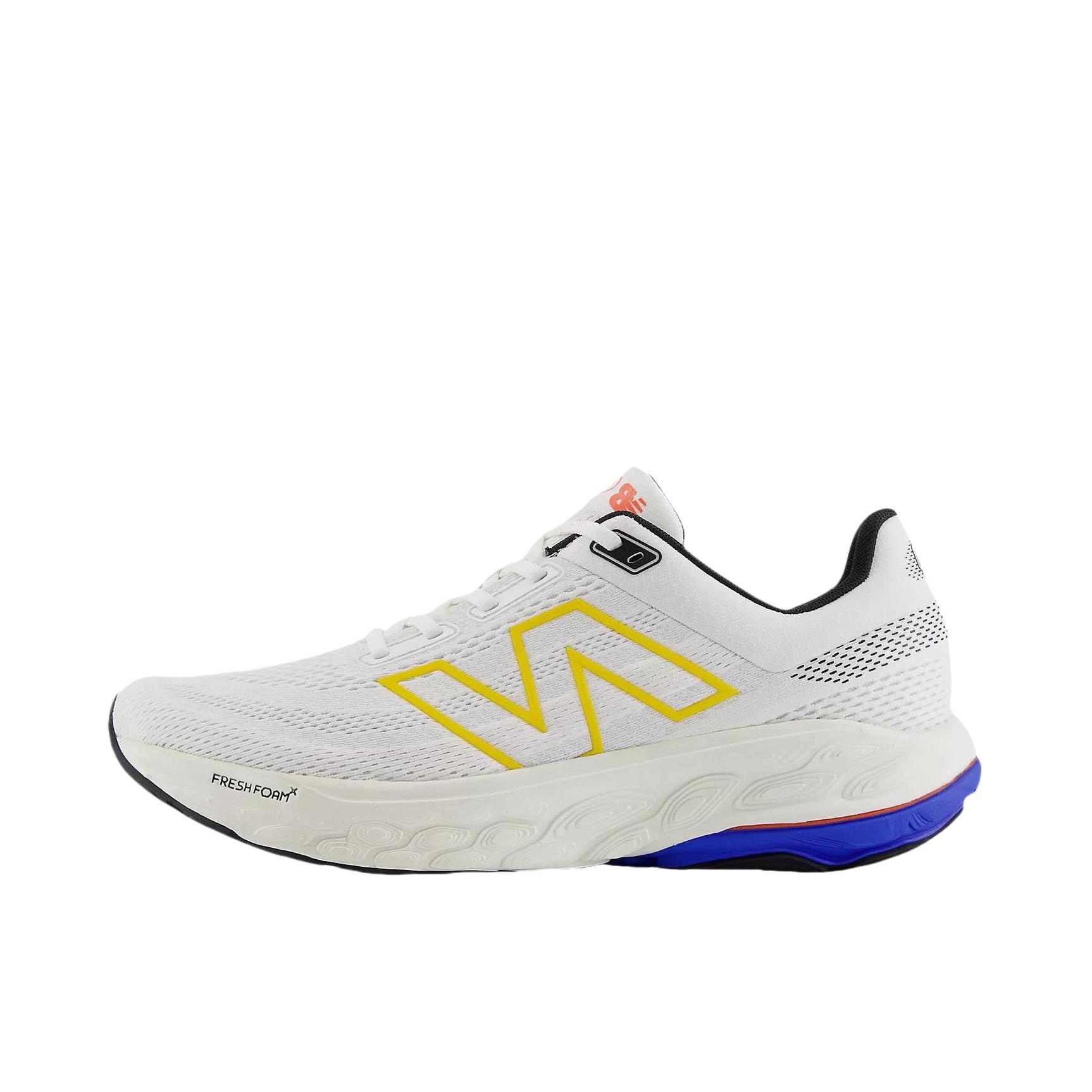 推荐商品：New Balance Fresh Foam X 880v14 跑鞋 网布透气缓震防滑耐磨防水回弹稳定 白色/蓝色