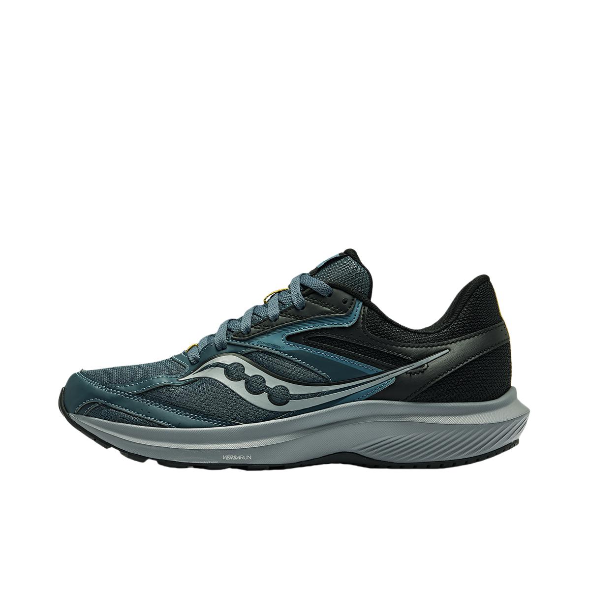 推荐商品：Saucony/索康尼 COHESION凝聚17 缓震 防滑耐磨 网布透气 舒适轻便 马拉松 跑鞋 S20943 深兰黑