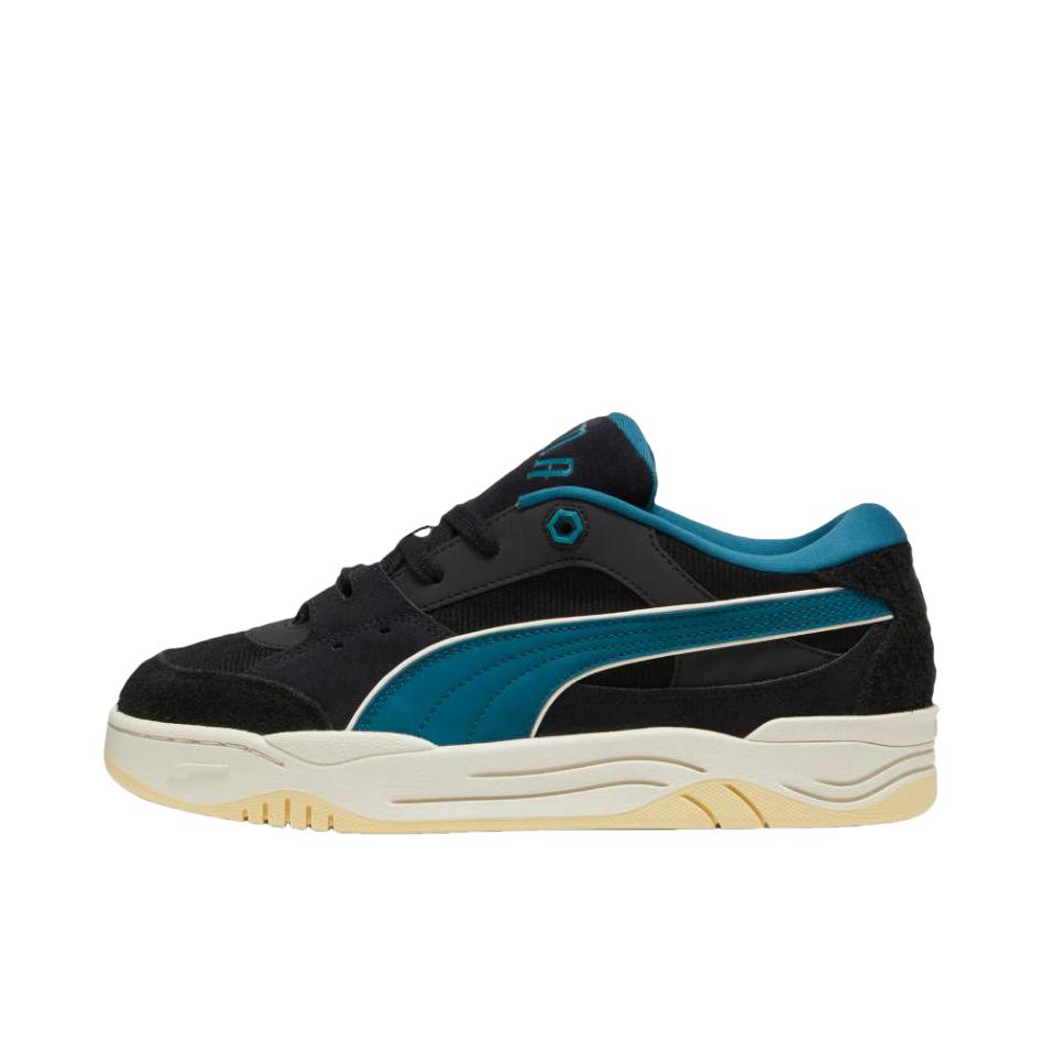 推荐商品：Puma/彪马 180 Reflective 运动休闲鞋 舒适简约防滑耐磨增高圆头薄底耐穿 黑色/绿色