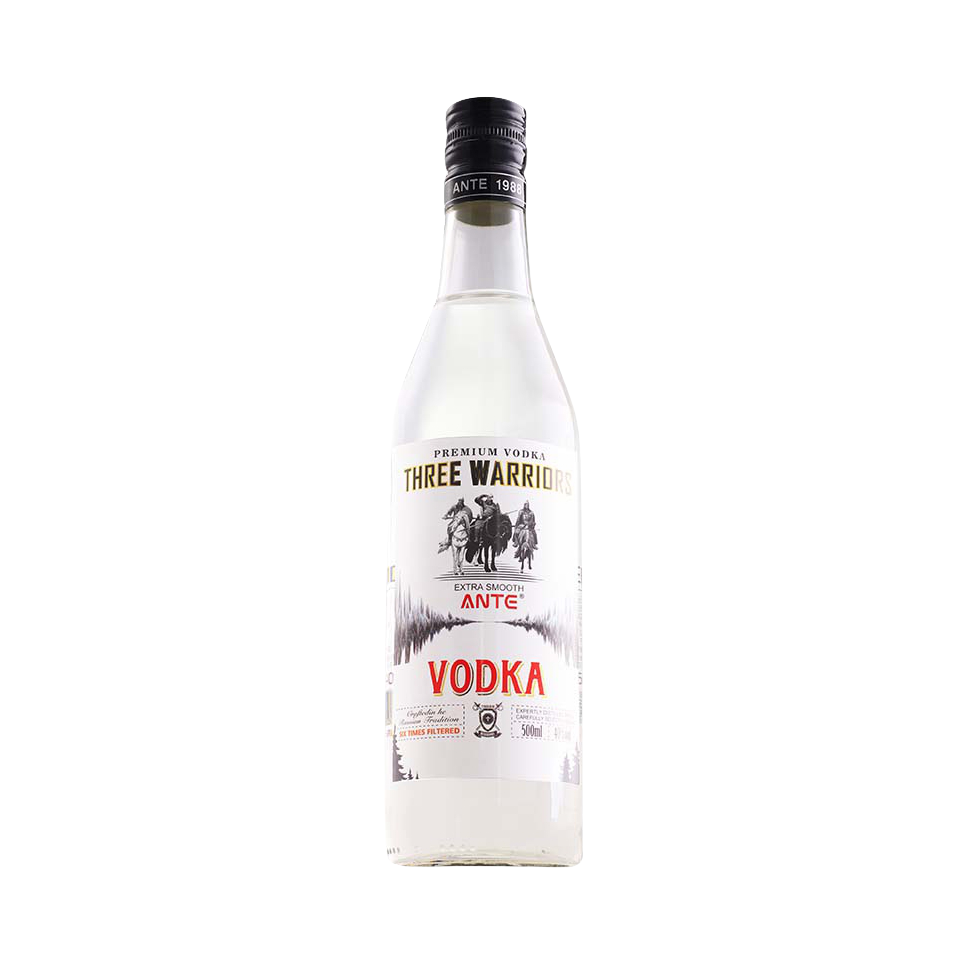 推荐商品：ANTE 三勇士系列 VODKA 伏特加 40%vol