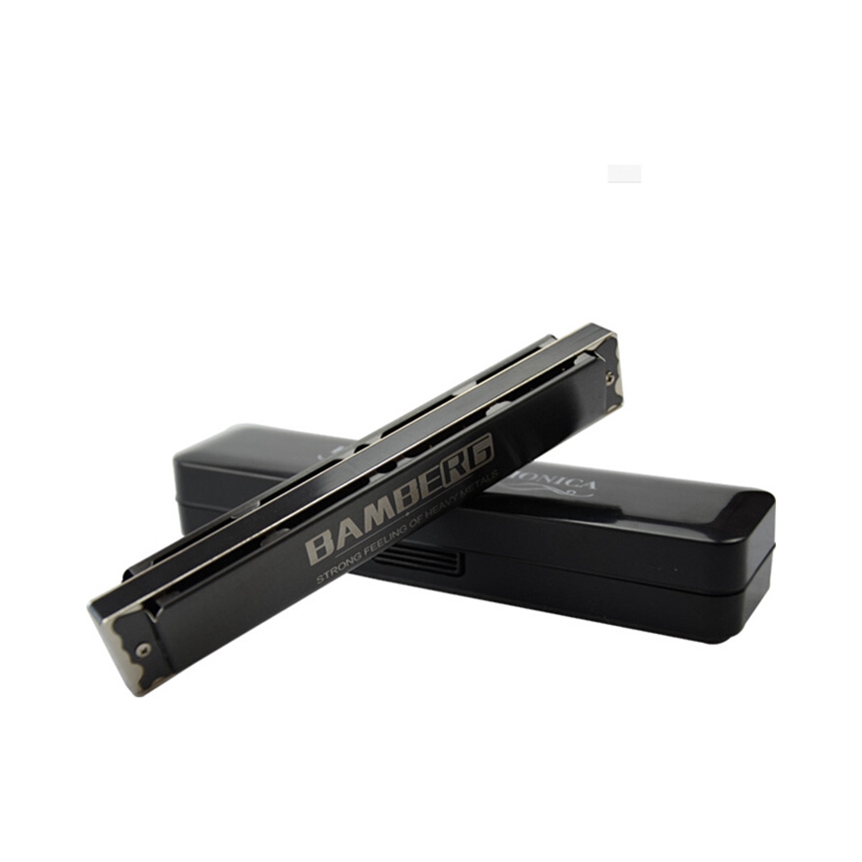 推荐商品：BAMBERG/班贝格 BM-24S德国进口24孔复音口琴初学者专业高级演奏乐器