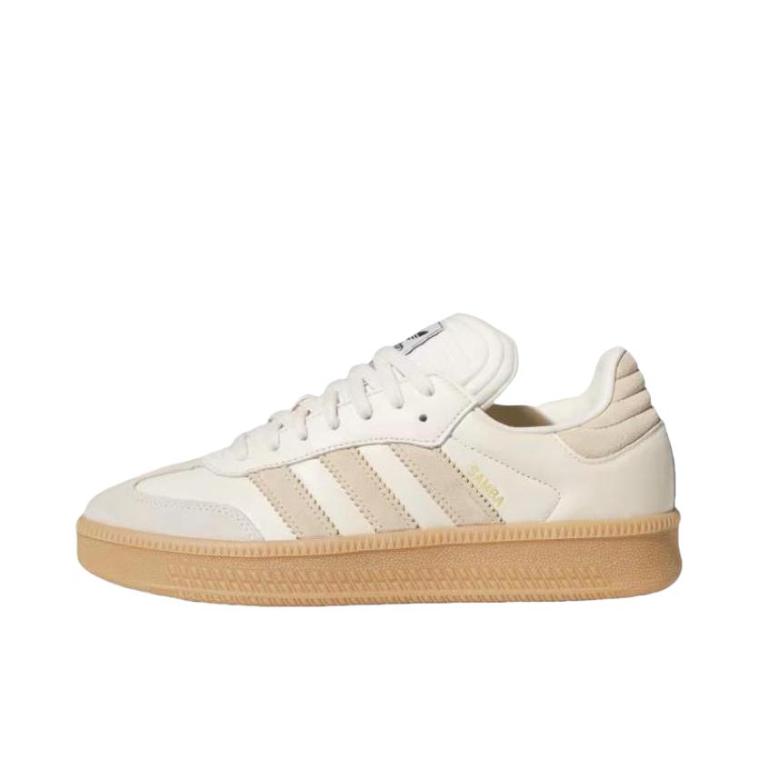 推荐商品：adidas Originals Samba XLG 板鞋 T头鞋 减震轻便防滑耐磨舒适百搭简约薄底 白色/米色