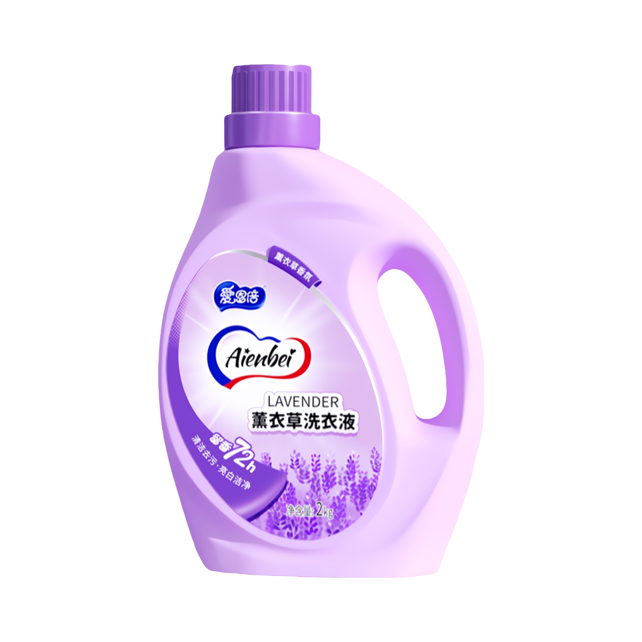 推荐商品：漂亮宝贝 爱恩倍系列薰衣草洗衣液