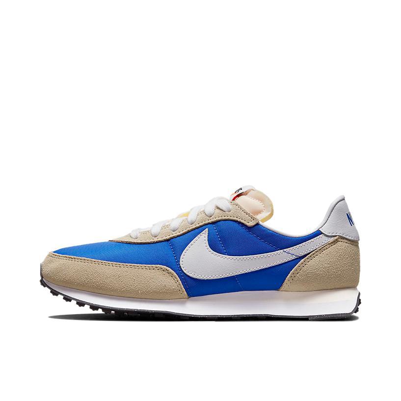 推荐商品：Nike Waffle Trainer 2 运动休闲鞋 耐磨时尚复古透气舒适 GS/蓝色