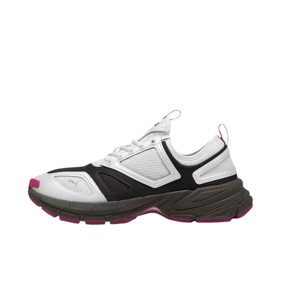 推荐商品：Puma/彪马 x MÁS TIEMPO Velophasis NU 防滑 低帮 厚底 圆头 运动休闲鞋  MÁS TIEMPO联名/白色/黑色 