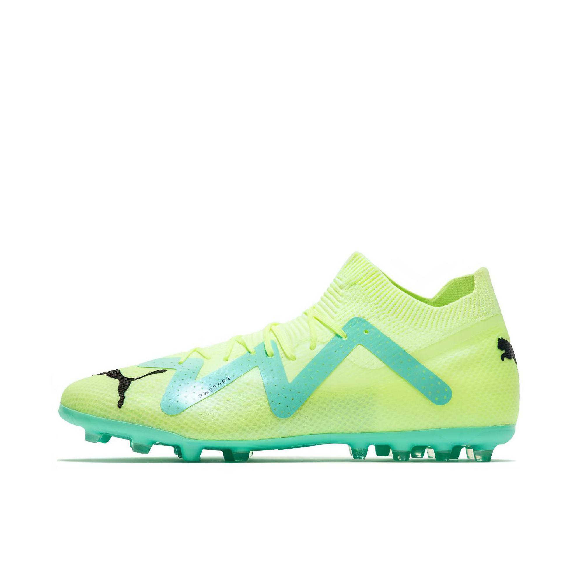 推荐商品：Puma/彪马 Future Pro MG 防滑耐磨 缓震透气 短钉 人造草坪 胶质 足球鞋 黄色/绿色
