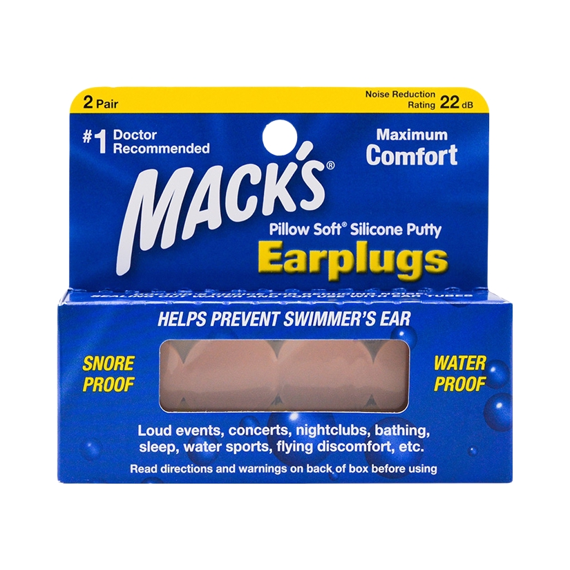 推荐商品：MACK'S 加强防噪 M码 无线 EarpIugs
