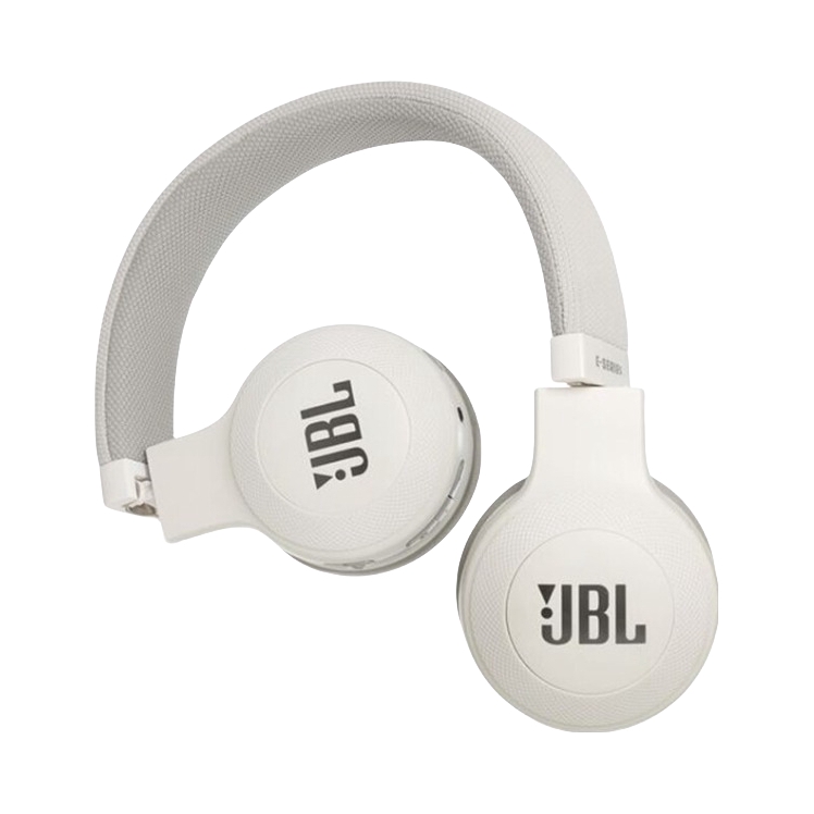 JBL E45BT 头戴式无线蓝牙耳机 低噪 白色