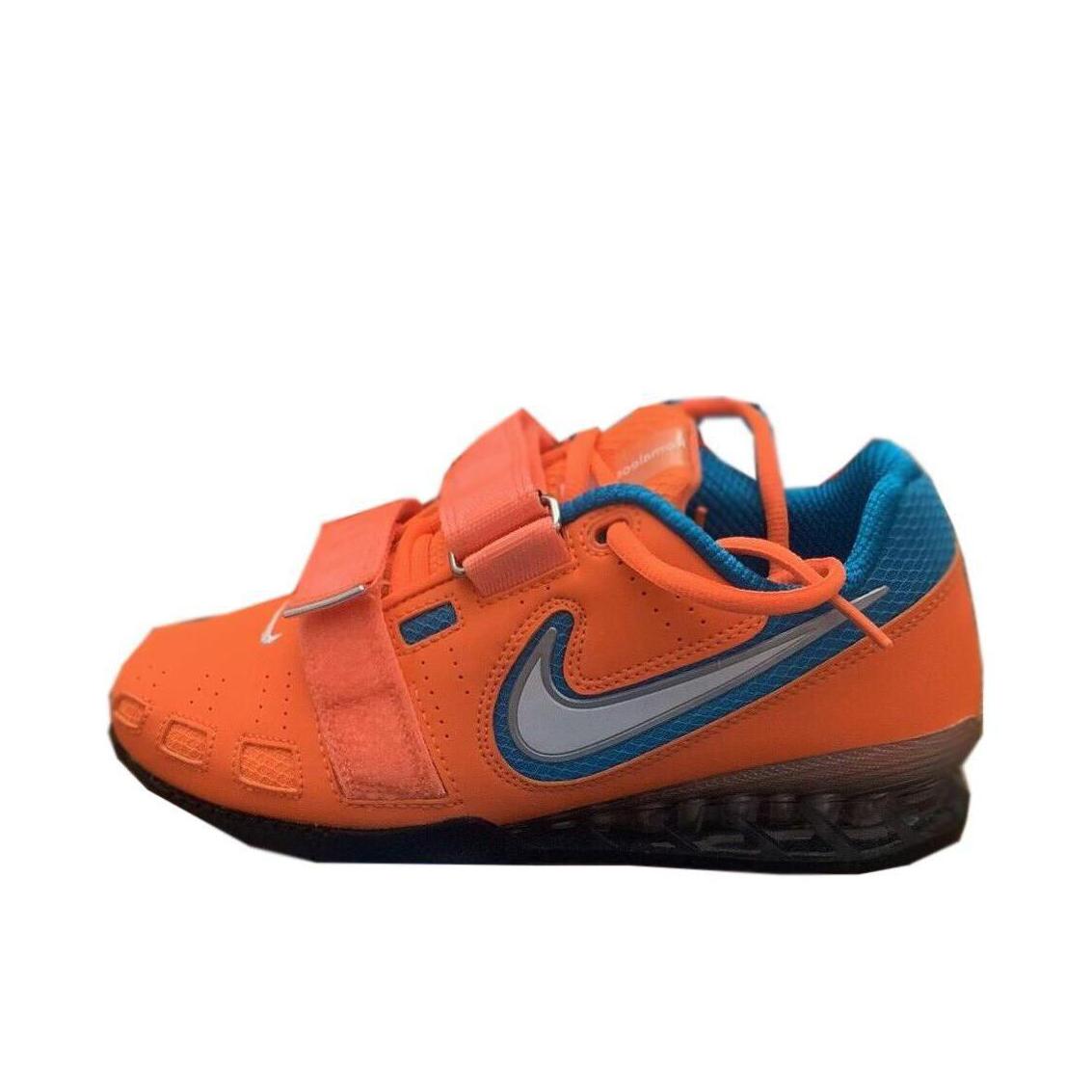 推荐商品：Nike Romaleos 2 防滑耐磨 深蹲 训练鞋 橙色