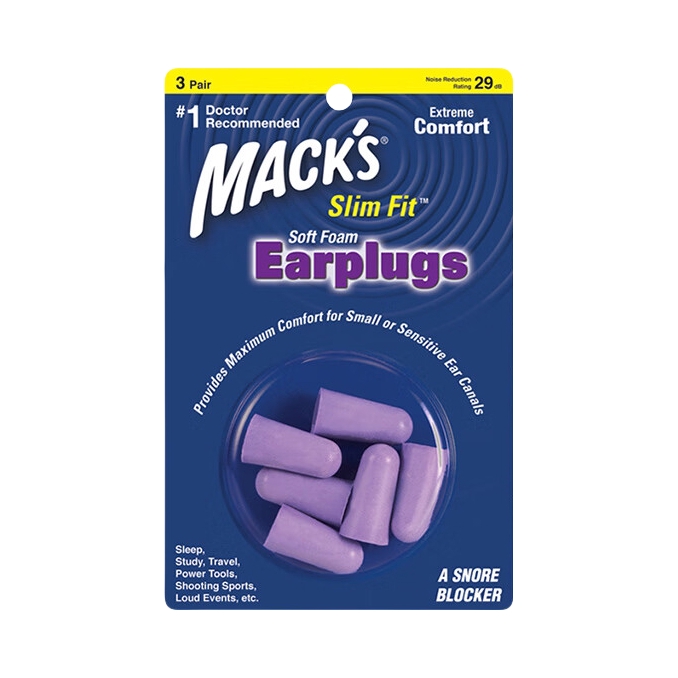 推荐商品：Mack'S 纤细款 S码 无线 隔音防噪音宿舍吵闹睡觉超级防吵神器