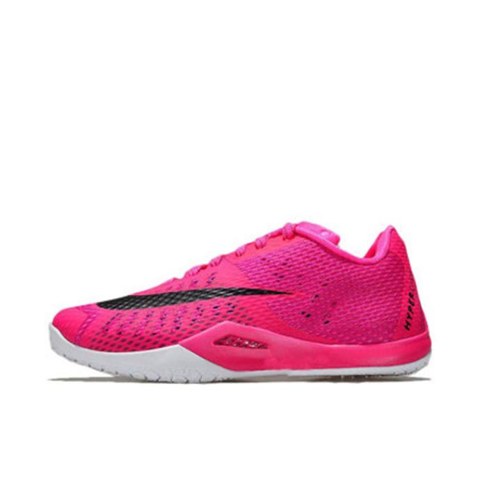 推荐商品：Nike Hyperlive 防滑耐磨 减震 舒适透气 织物合成革 复古 休闲运动 低帮 篮球鞋 Think Pink 白粉
