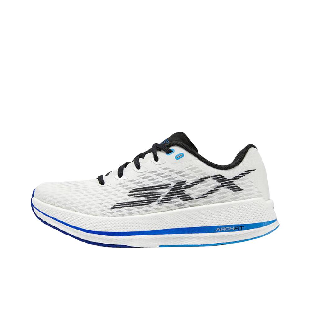 推荐商品：Skechers/斯凯奇 GO RUN RAZOR 5 防滑耐磨 舒适透气 时尚潮流 跑鞋 女款/白色/蓝色