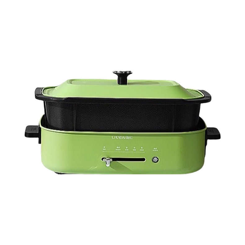 推荐商品：LIVEN/利仁 4L 电火锅 不沾内胆 预约定时 大容量 LPHG-419
