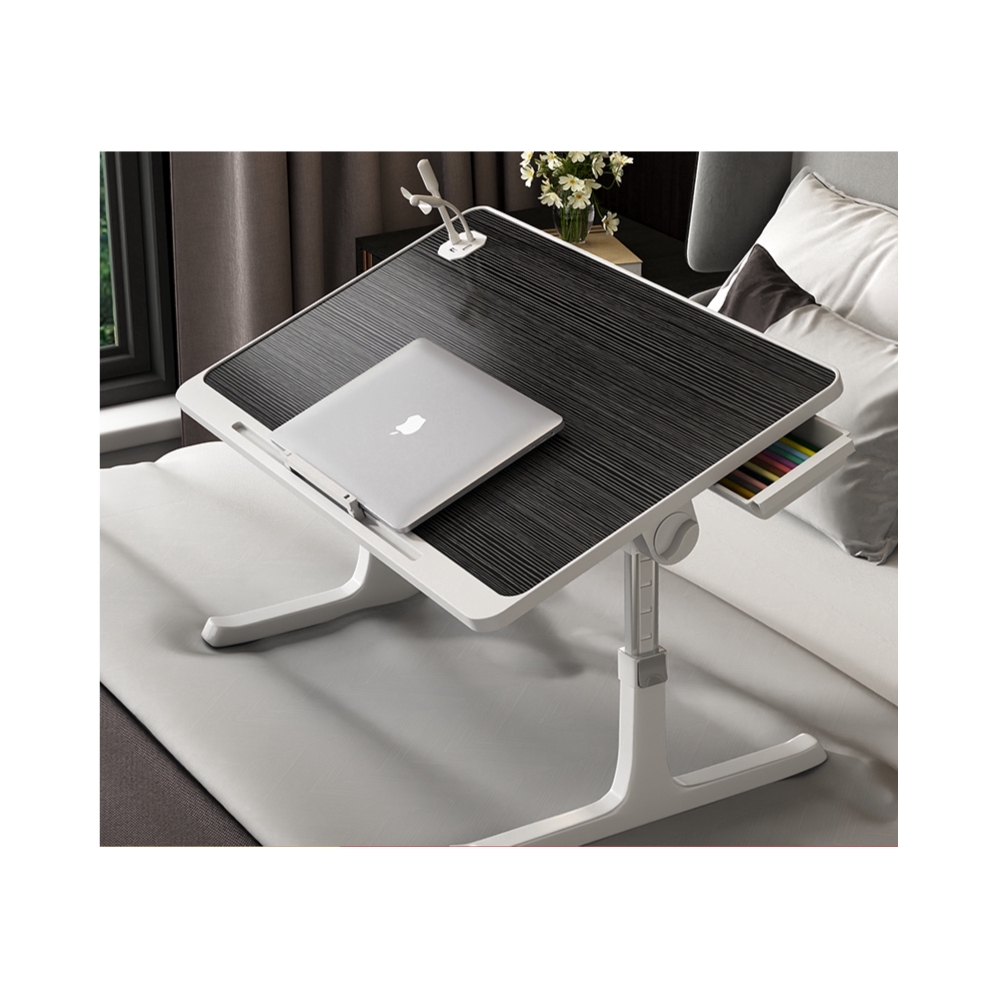 推荐商品：拜浦 抽屉usb款 5档升降 多功能折叠桌