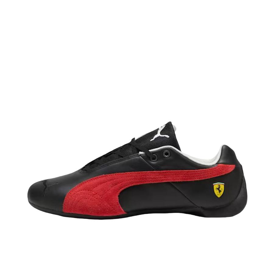 推荐商品：Puma/彪马 Scuderia Ferrari Future Cat OG 防滑 低帮 平跟 系带 训练鞋 纯黑色/红色