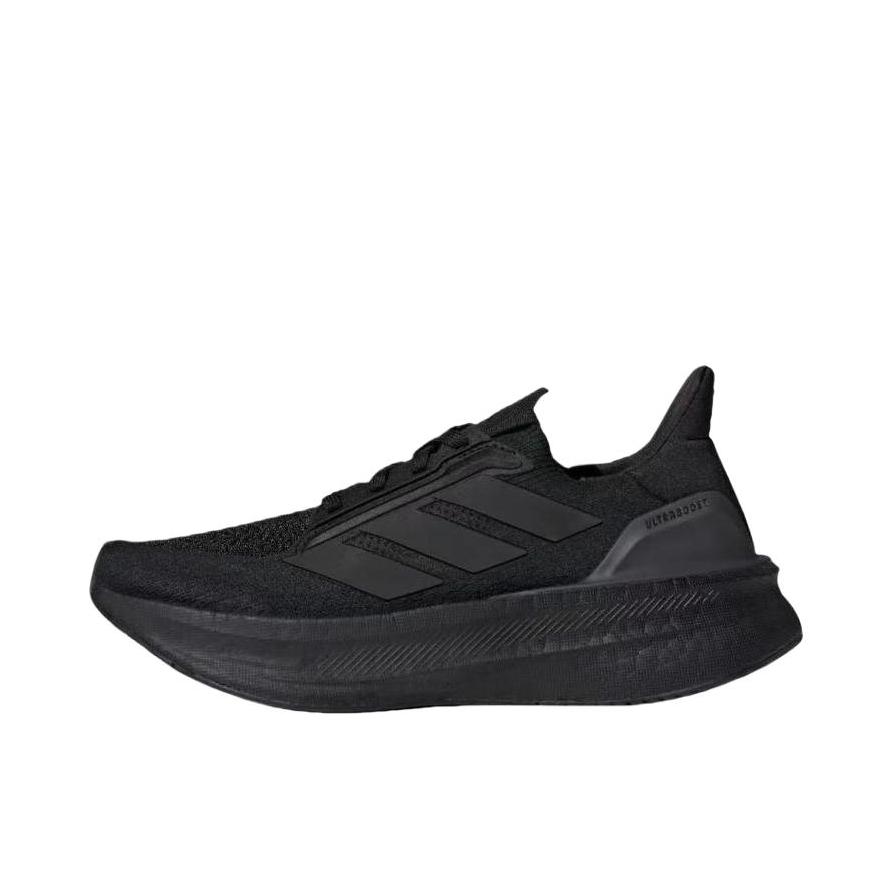推荐商品：adidas Ultraboost 5X 跑鞋 超轻缓震回弹防滑耐磨支撑贴合长跑圆头 黑色 