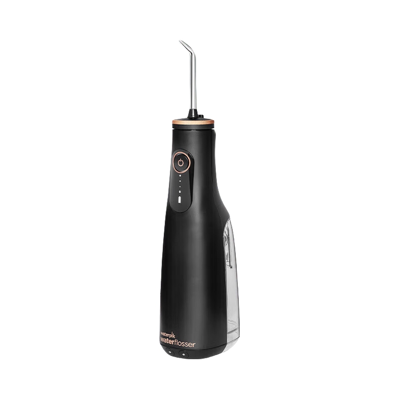 推荐商品：Waterpik/洁碧 165ml 冲牙器 GS10Pro-12 立式一体冲牙器 便携式 全身水洗 小火箭 正畸