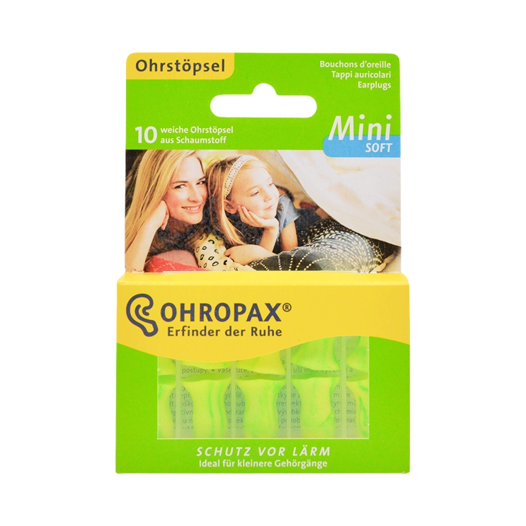 推荐商品：OHROPAX MINI S码 防噪音耳塞 防吵隔音睡觉学生宿舍降噪静音打呼噜