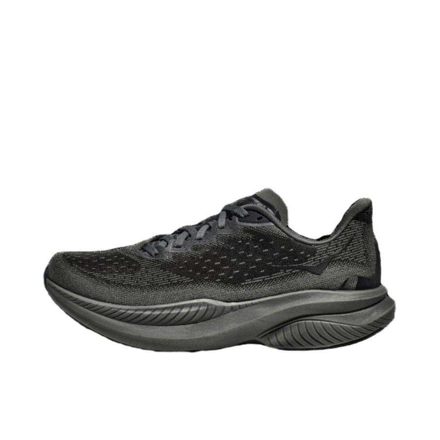 推荐商品：HOKA ONE ONE  MACH 6  舒适百搭 防滑耐磨 透气轻便 织物  跑鞋 女款/低帮/黑色