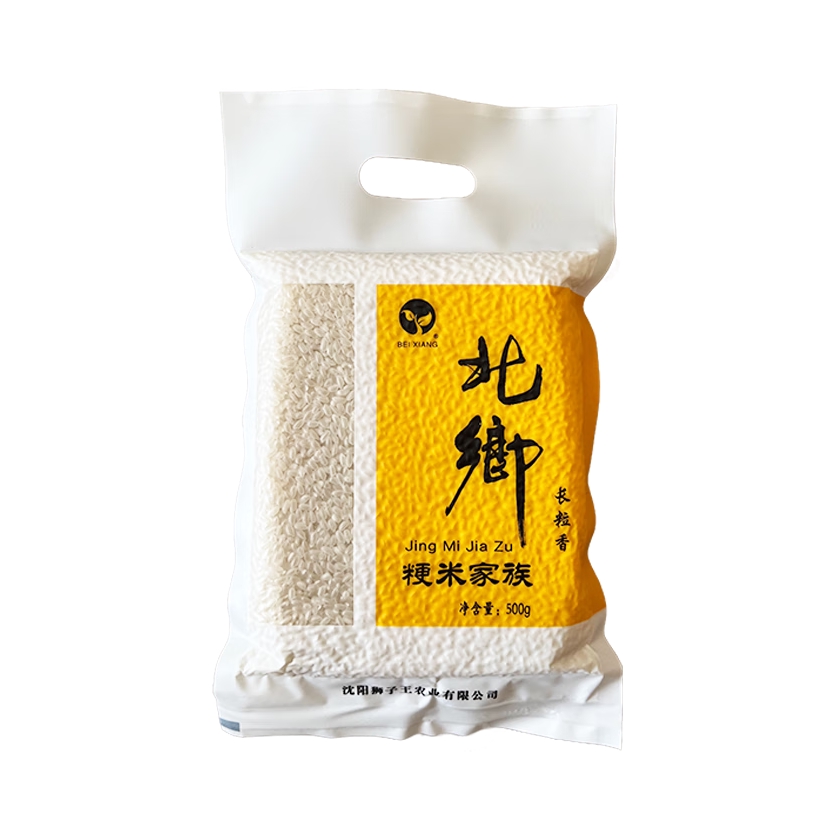 推荐商品：北乡 硬米家族 长粒香 袋装