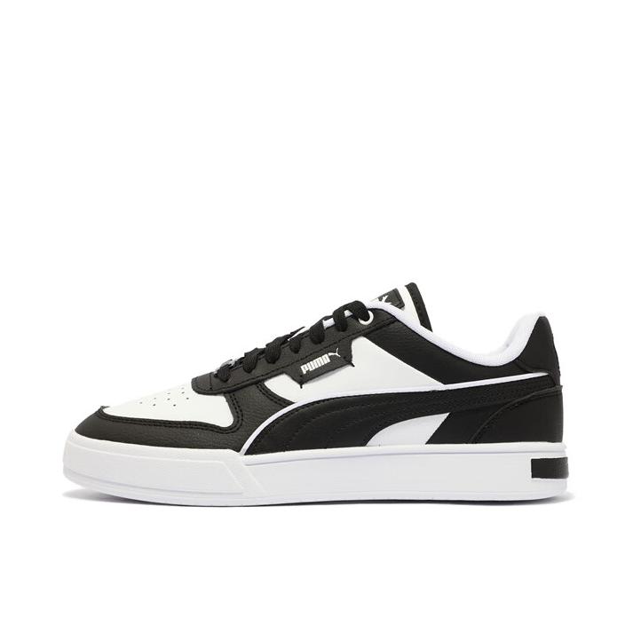 推荐商品：Puma/彪马 Caven Dime 小白鞋 板鞋 缓震回弹防滑耐磨轻便透气舒适百搭复古薄底美式流光风 黑色/云白