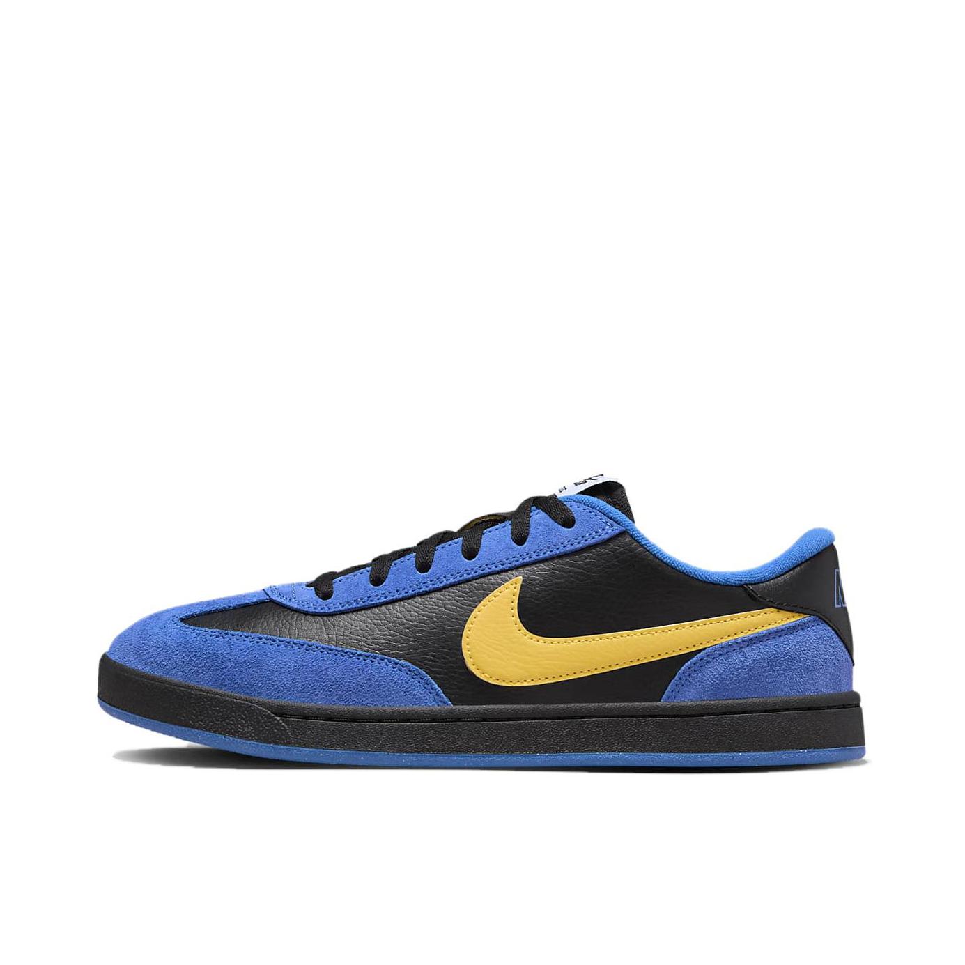 推荐商品：Nike SB FC Classic 运动休闲鞋 防滑胶底缓震轻便 蓝色/黑色/黄色