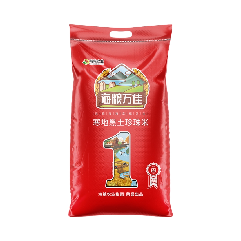 推荐商品：海粮万佳 寒地黑土珍珠米 袋装