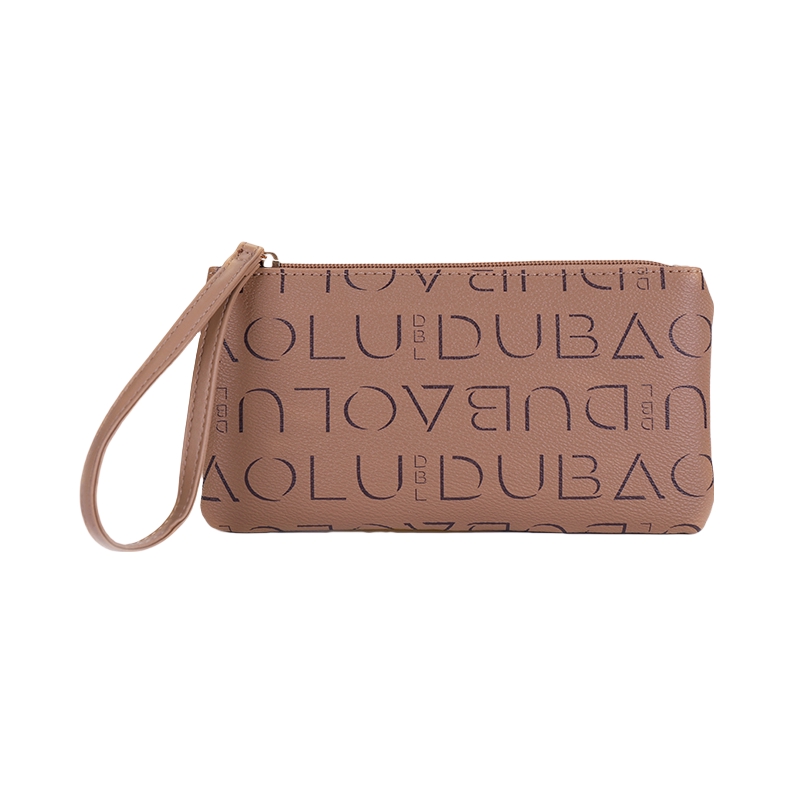 推荐商品：都宝路 新款个性手拿休闲百搭拉链手拿包手机包钱包卡包