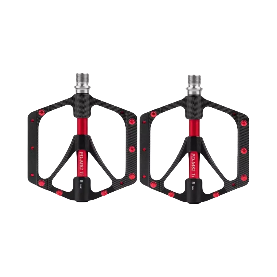 推荐商品：promend M82 超轻加宽 钛合金 脚踏