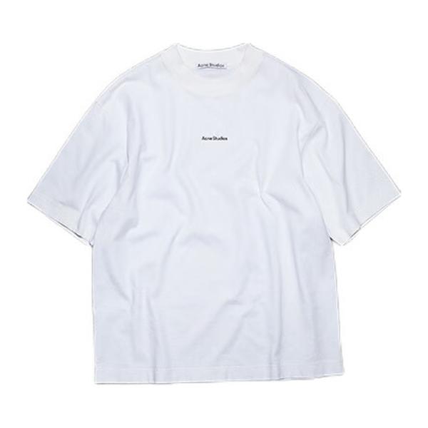 Acne Studios 宽松圆领纯棉字母徽标印花棉质T恤 男女同款 BL0198-BKB