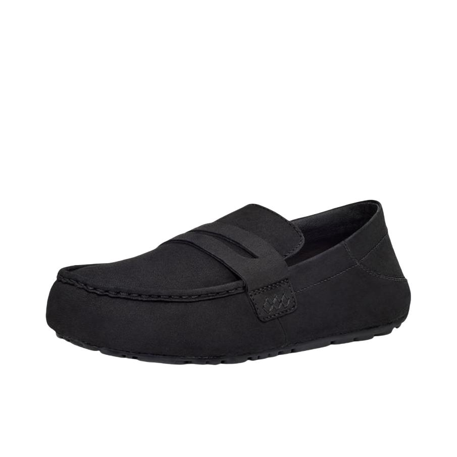 推荐商品：UGG Casual Heritage 舒适浅口 平底 休闲简约 时尚百搭 乐福鞋 皮鞋 黑色