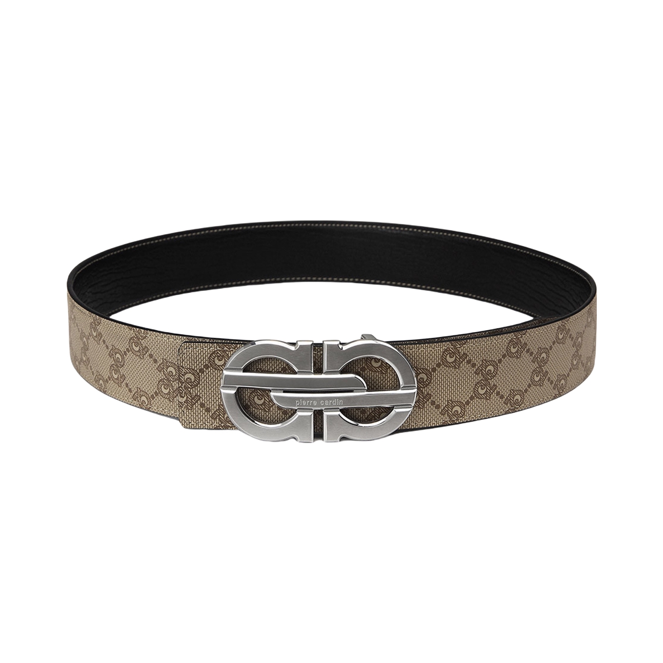 推荐商品：PIERRE CARDIN/皮尔卡丹 板扣双面带身轻奢头层牛皮皮带 W21814131