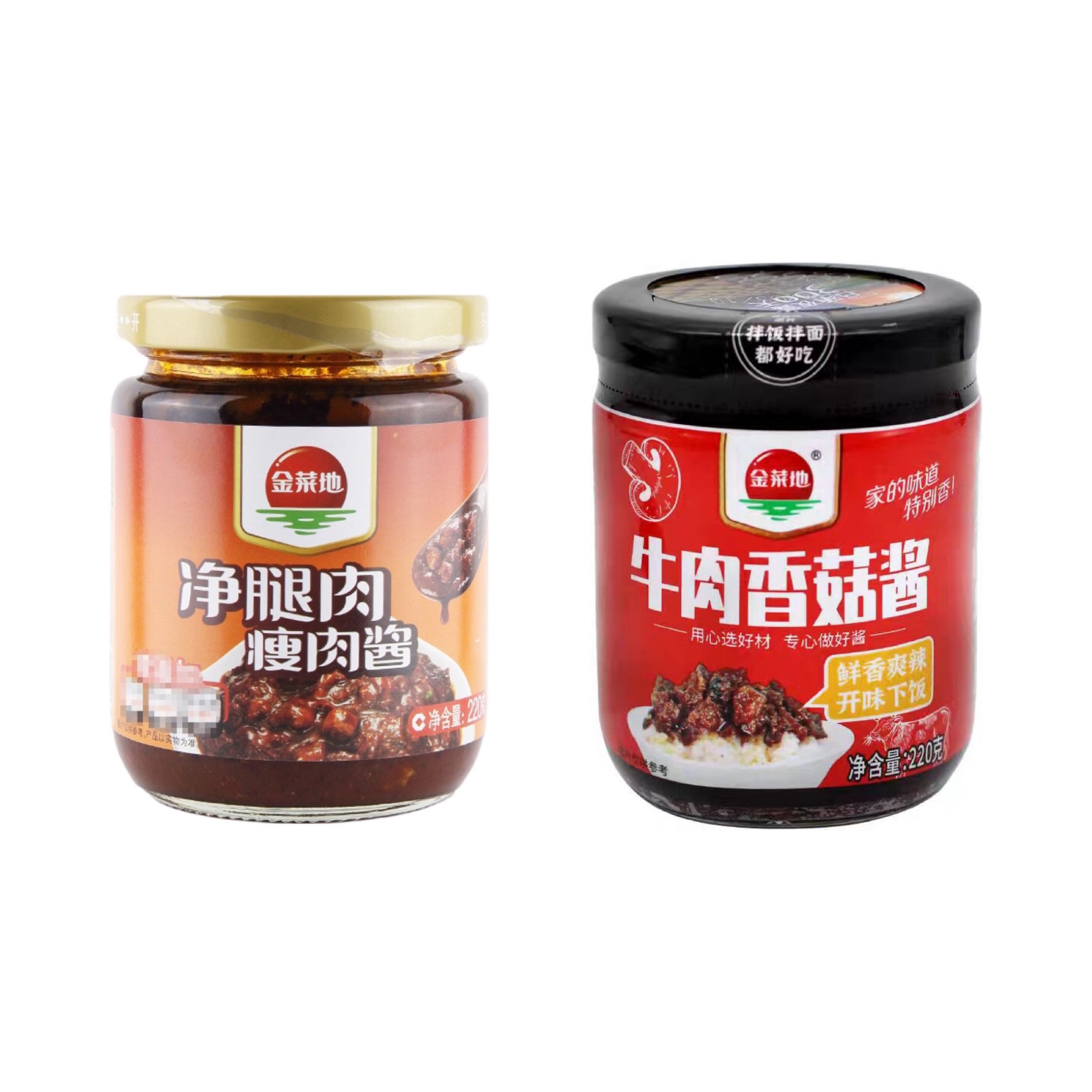 推荐商品：金菜地 拌饭酱 220g/瓶 多口味组合