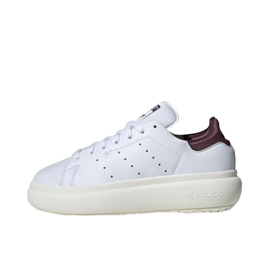 推荐商品：adidas Originals Stan Smith PF 面包鞋 板鞋 厚底增高防滑耐磨舒适轻便百搭简约潮流 白色/汉玉白