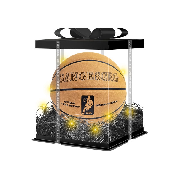 推荐商品：SANGESGRG 训练 比赛 室外 防滑 耐打 耐磨 牛皮篮球 SP113-5 礼盒装