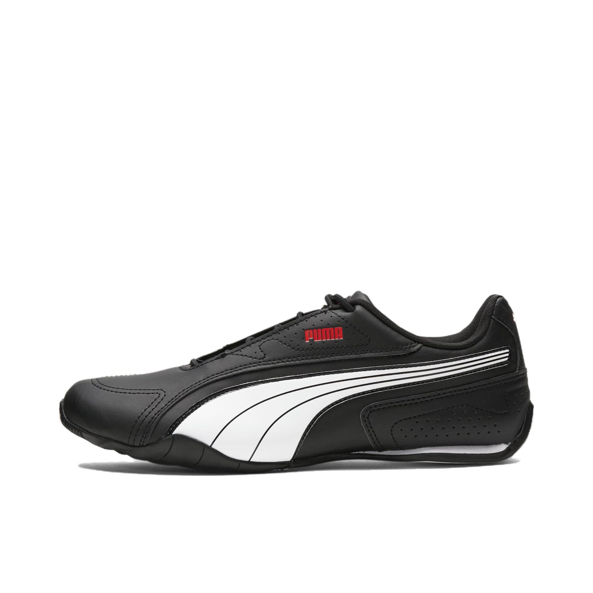 Puma Redon Bungee 防滑 耐磨 透气 赛车风 运动休闲鞋 黑色
