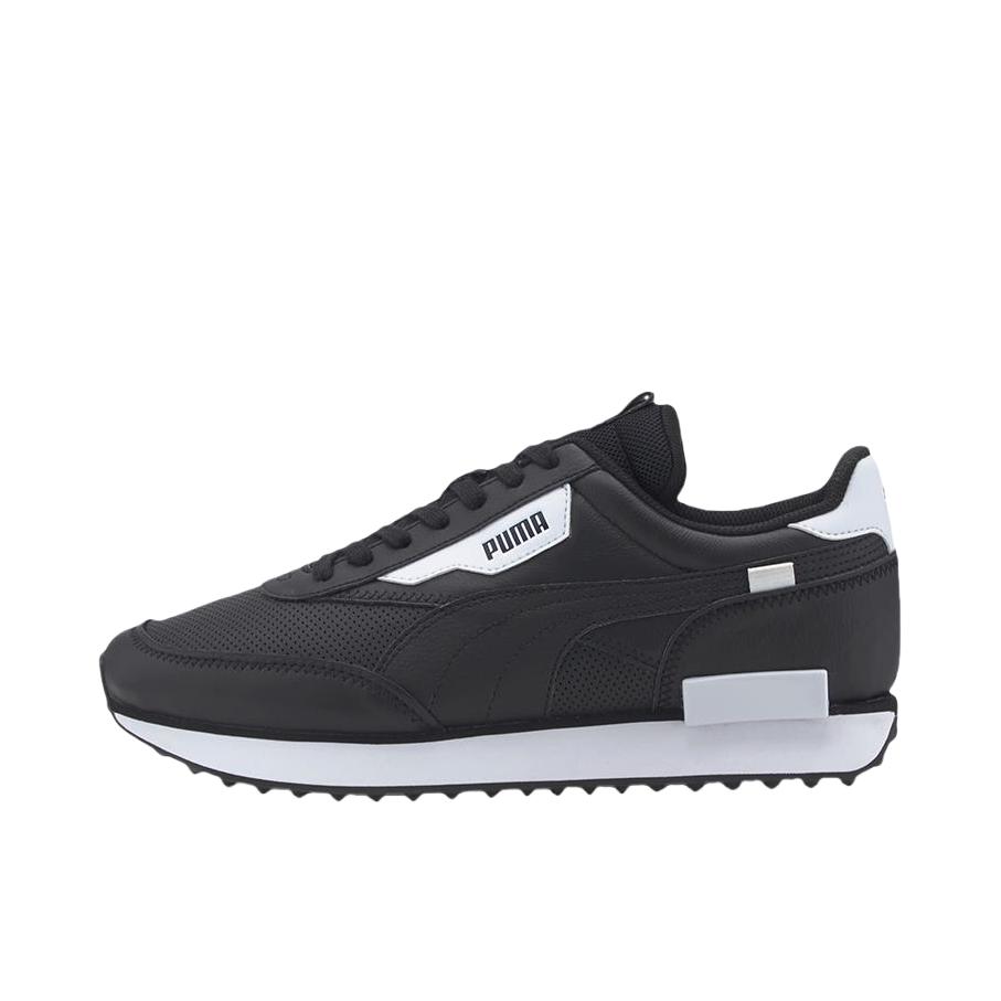 推荐商品：【赵继伟同款】Puma/彪马 Future Rider 复古 舒适百搭 透气 防滑耐磨 缓震 情侣 运动 跑鞋 黑色/白色