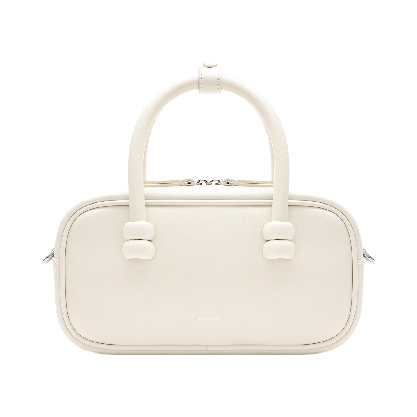 推荐商品：muva 波士顿真皮珠珠包斜挎包手提包