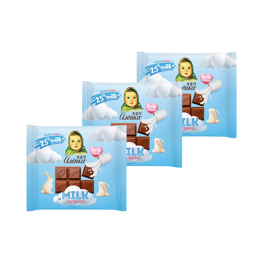 推荐商品：爱莲巧 牛奶巧克力 70g 盒装 特浓牛奶味