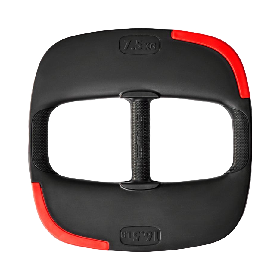 推荐商品：莱美 二代 手抓 家用 健身房 包胶 杠铃片