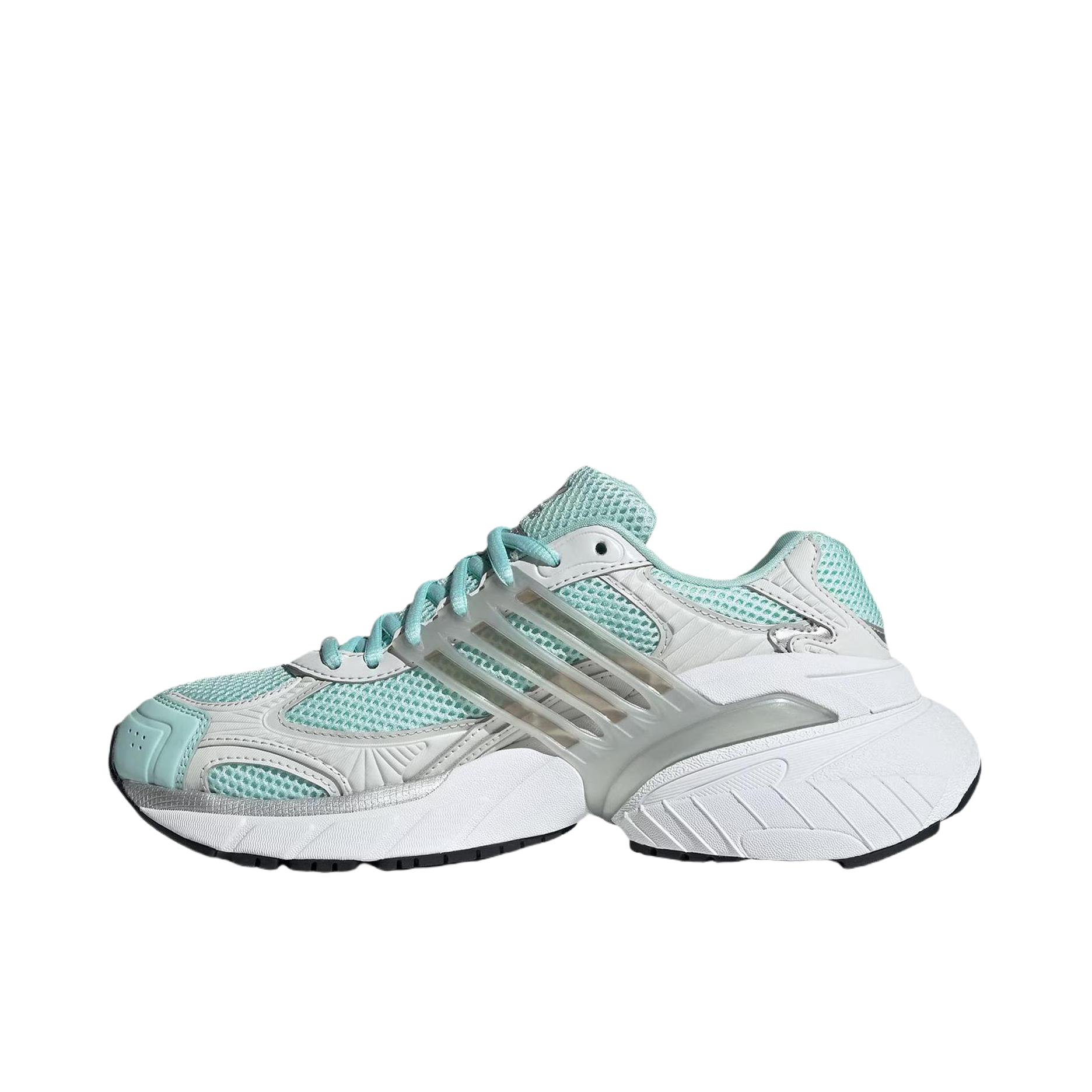 推荐商品：adidas Originals Adistar XLG 防滑耐磨 网面透气 轻便 增高 舒适百搭 复古 运动休闲鞋 淡蓝色/白色/浅灰色
