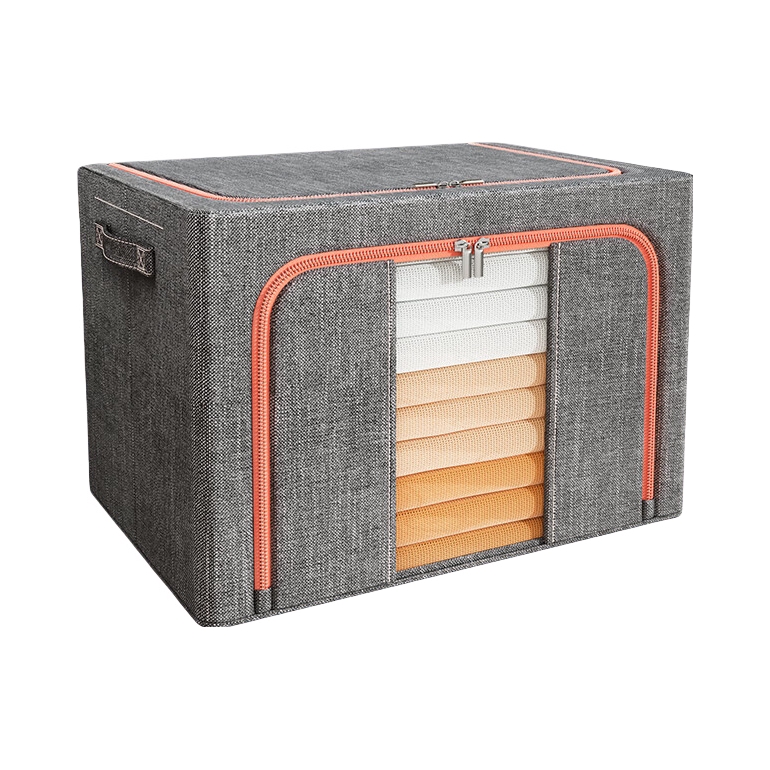 推荐商品：邦尼美家 棉麻 单窗款 衣服收纳箱