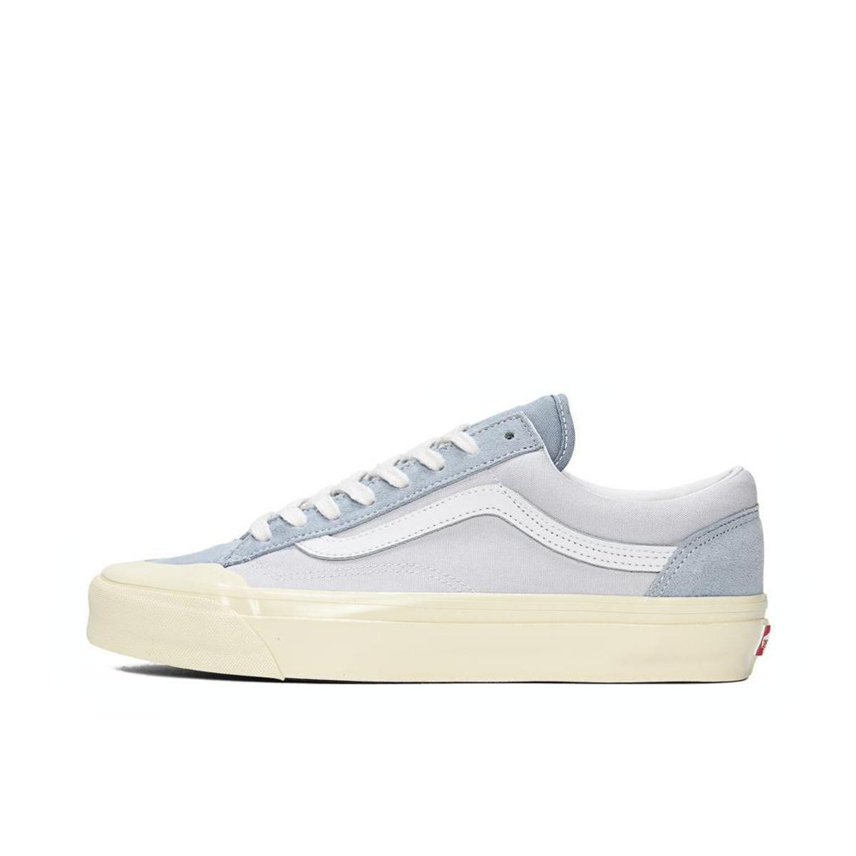 推荐商品：Vans/范斯 Old Skool Reissue 136 板鞋 防滑耐磨舒适透气时尚复古百搭休闲 蓝色