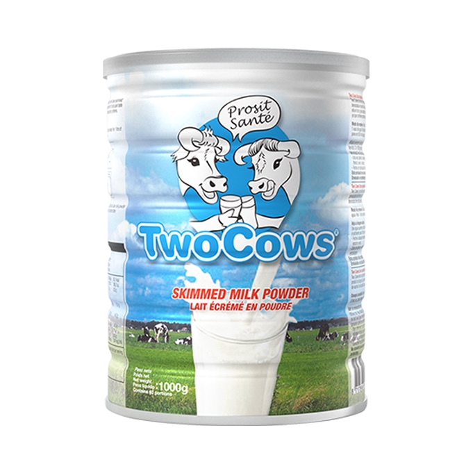 推荐商品：TWOCOWS/双牛 全家 脱脂奶粉 罐装