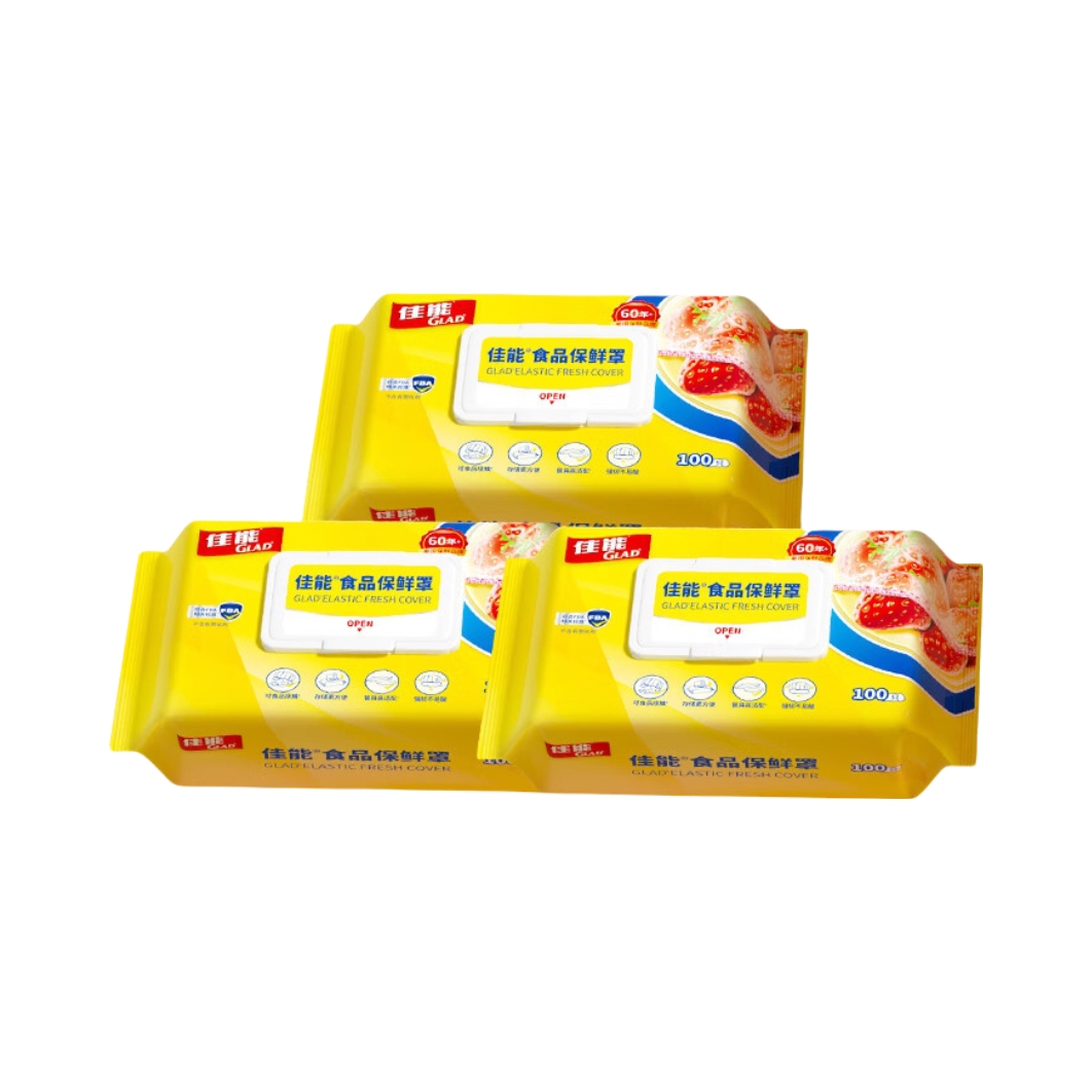 推荐商品：GLAD/佳能 100093306727 彩边款 直径38cm 保鲜膜罩