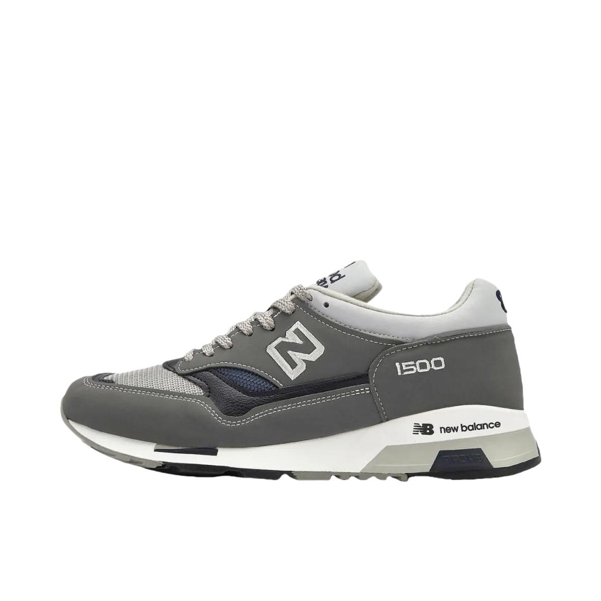 推荐商品：New Balance 1500 跑鞋 减震回弹透气防滑耐磨马拉松合成革织物复古包裹性轻便圆头贴合 D宽/灰色