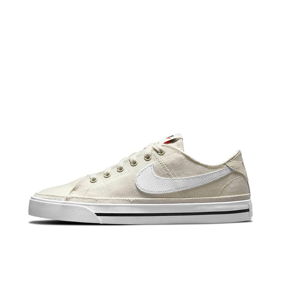 推荐商品：Nike Court Legacy 板鞋 复古舒适透气防滑耐磨休闲运动一脚蹬 浅米黄