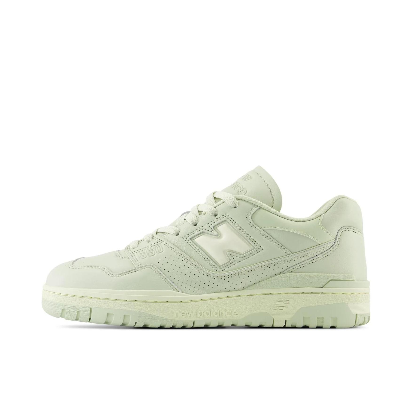推荐商品：New Balance 550 复古 舒适 百搭 减震透气 防滑耐磨 潮流 运动休闲鞋  绿色