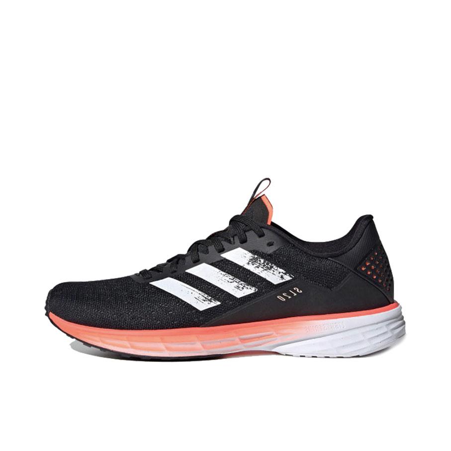 推荐商品：adidas SL20 跑鞋 防滑耐磨轻便透气织物 Black/Grey/Pink 女款/黑色/灰色/粉色